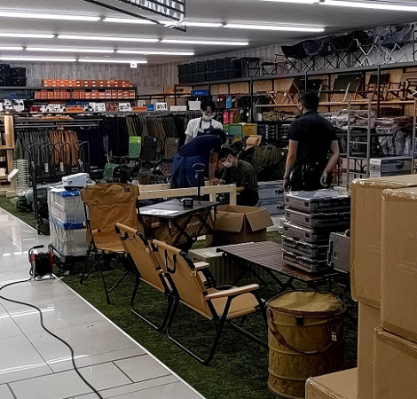 Camp Depot大津堅田店です キャンプ用品専門店 Camp Depot