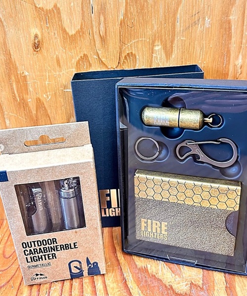 ⭐︎ F PLUS Outdoor Carabinerble Lighter (Gunmetal)