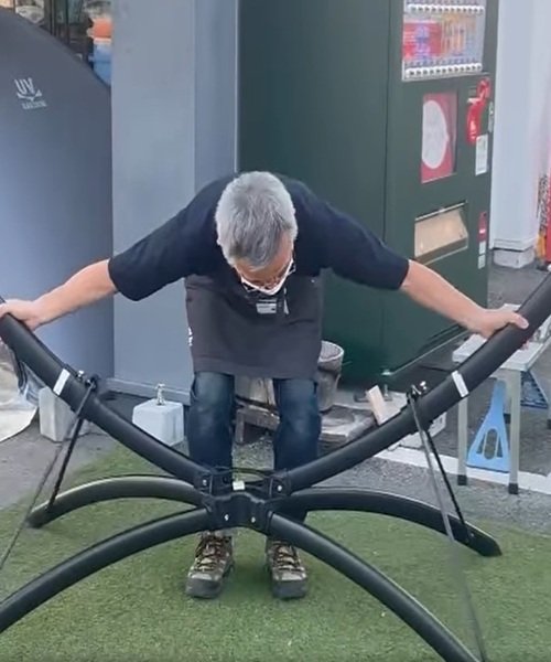 anymaka ポータブルハンモックスタンド
